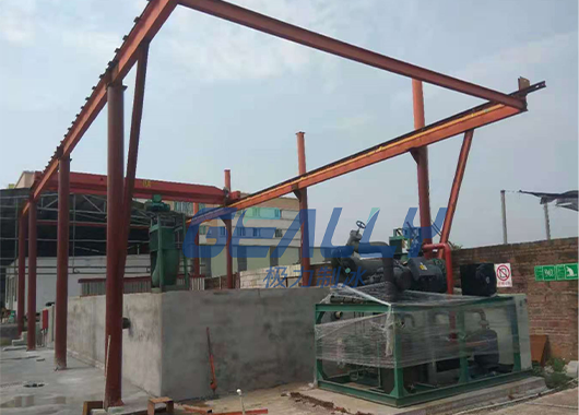 Guangzhou 40-ton salt pond ice plant case